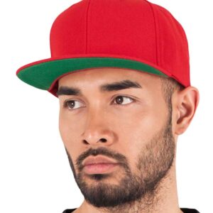 Flexfit Classic Snapback Cap | Red