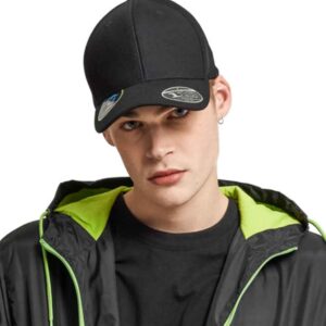 Flexfit Cool and Dry Mini Piqué Cap | Black