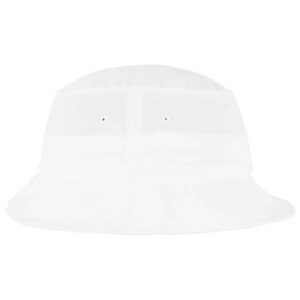 Flexfit Cotton Twill Bucket Hat | White