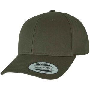 Flexfit Curved Classic Snapback Cap | Chocolate Chip