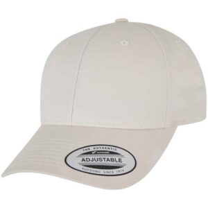 Flexfit Curved Classic Snapback Cap | Mink Beige