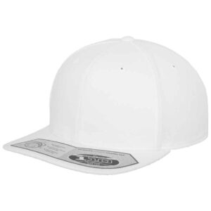 Flexfit Fitted Snapback Cap | White