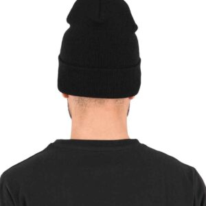 Flexfit Heavyweight Long Beanie | Black