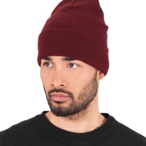 Flexfit Heavyweight Long Beanie | Maroon