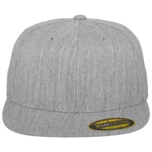 Flexfit Premium 210 Fitted Cap | Heather Grey