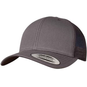 Flexfit Retro Trucker Cap | Dark Grey