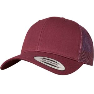 Flexfit Retro Trucker Cap | Maroon