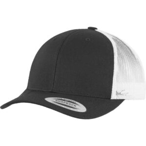 Flexfit Retro Trucker Two Tone Cap | Black/White