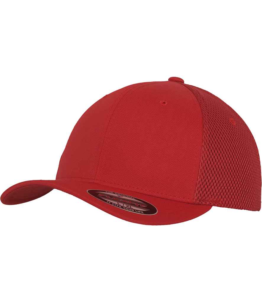 Flexfit Tactel Mesh Cap | Red - Image 2