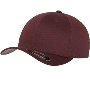 Flexfit Wooly Combed Cap | Maroon