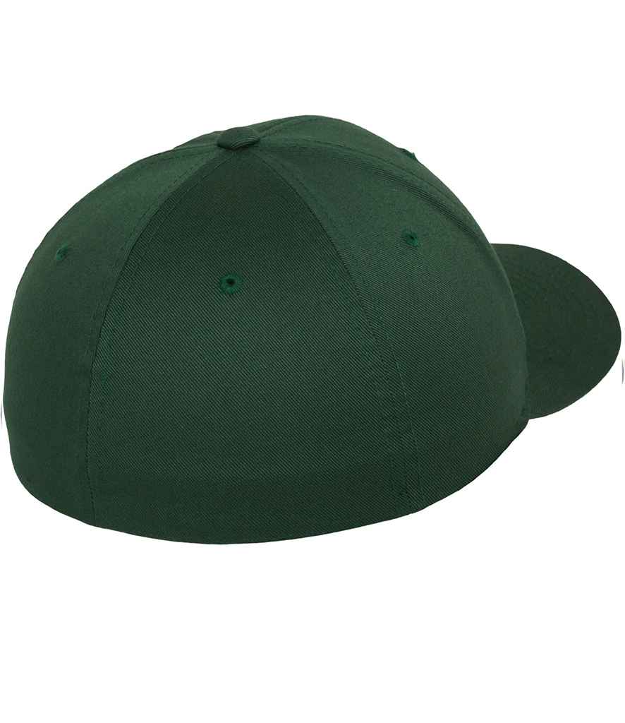 Flexfit Wooly Combed Cap | Spruce Green - Image 2