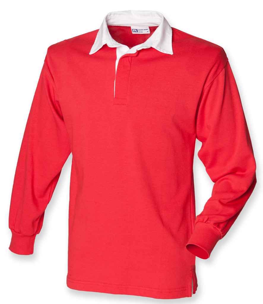 Front Row Classic Rugby Shirt | Red/White - Image 2