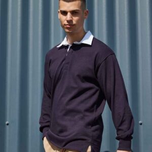 Front Row Original Rugby Shirt | Navy