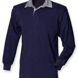 Front Row Original Rugby Shirt | Navy/Slate