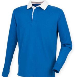 Front Row Premium Superfit Rugby Shirt | Royal Blue
