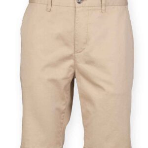 Front Row Stretch Chino Shorts | Stone