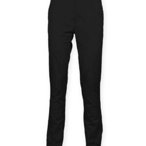 Front Row Stretch Chino Trousers | Black