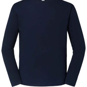 Fruit Loom Iconic 195 Long Sleeve T-Shirt | Deep Navy