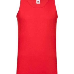 Fruit of the Loom Athletic Vest | Red