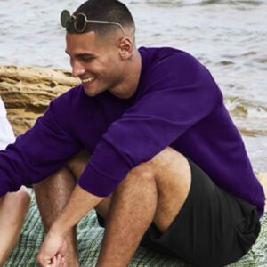 Fruit of the Loom Classic Drop Shoulder Sweatshirt | Bottle Green