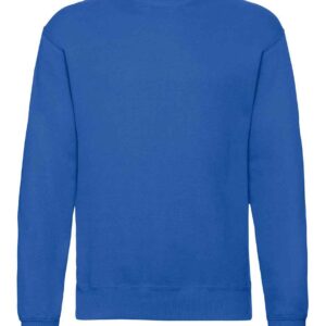 Fruit of the Loom Classic Drop Shoulder Sweatshirt | Royal Blue