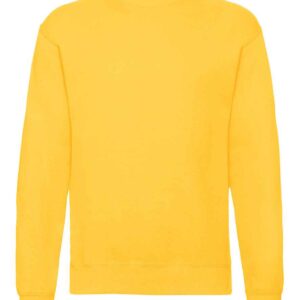 Fruit of the Loom Classic Drop Shoulder Sweatshirt | Sunflower