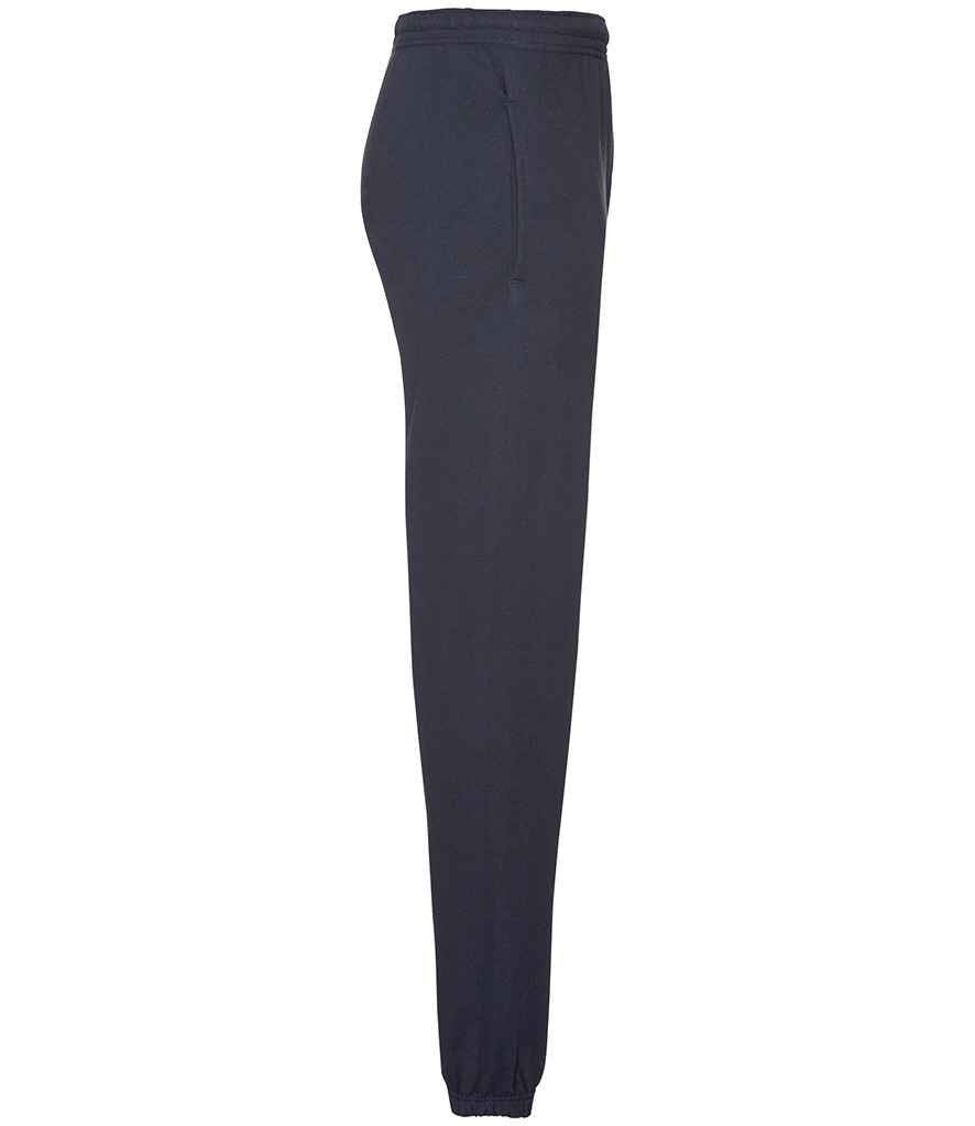 Fruit of the Loom Classic Elasticated Hem Jog Pants | Deep Navy - Image 3