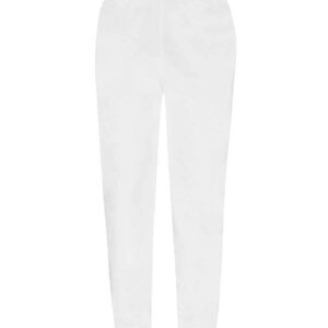 Fruit of the Loom Classic Elasticated Hem Jog Pants | White Soft