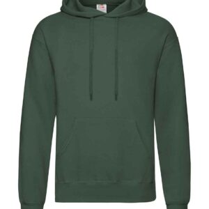 Fruit of the Loom Classic Hooded Sweatshirt | Bottle Green