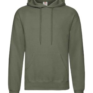 Fruit of the Loom Classic Hooded Sweatshirt | Classic Olive