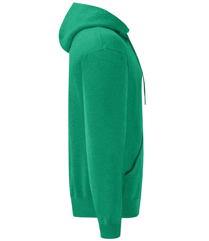 Fruit of the Loom Classic Hooded Sweatshirt | Heather Green - Image 3
