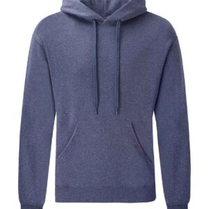 Fruit of the Loom Classic Hooded Sweatshirt | Heather Navy