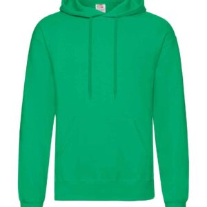 Fruit of the Loom Classic Hooded Sweatshirt | Kelly Green