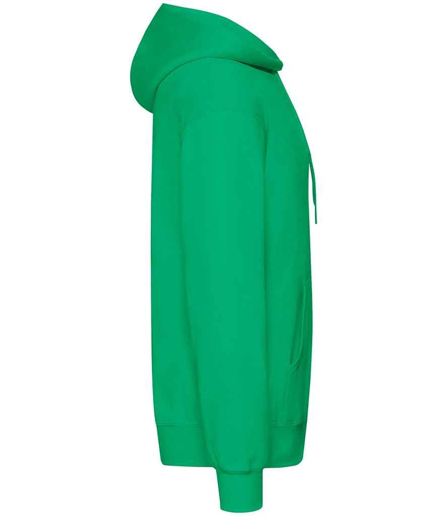 Fruit of the Loom Classic Hooded Sweatshirt | Kelly Green - Image 3
