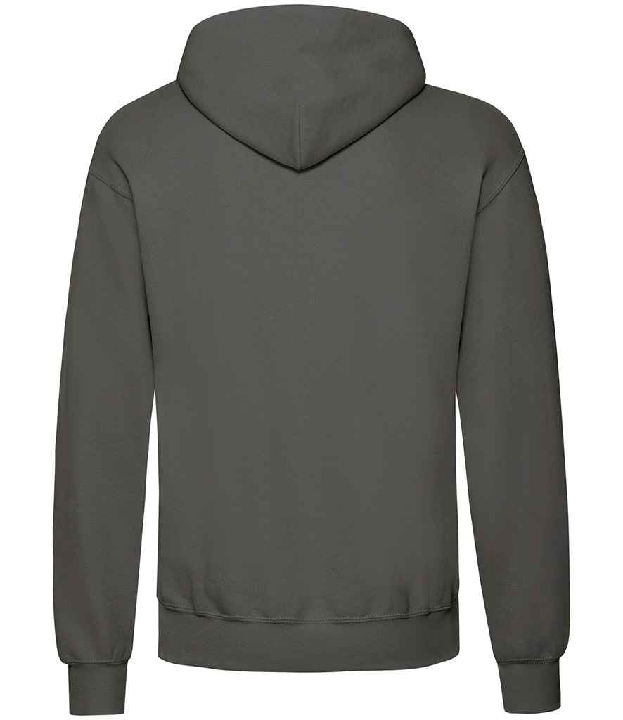 Fruit of the Loom Classic Hooded Sweatshirt | Light Graphite - Image 2