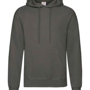 Fruit of the Loom Classic Hooded Sweatshirt | Light Graphite
