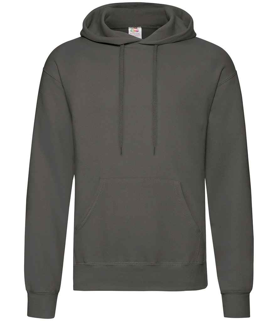 Fruit of the Loom Classic Hooded Sweatshirt | Light Graphite