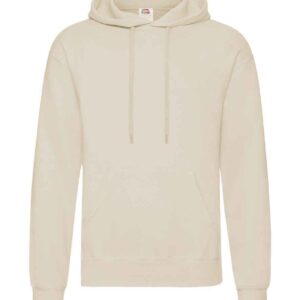 Fruit of the Loom Classic Hooded Sweatshirt | Natural