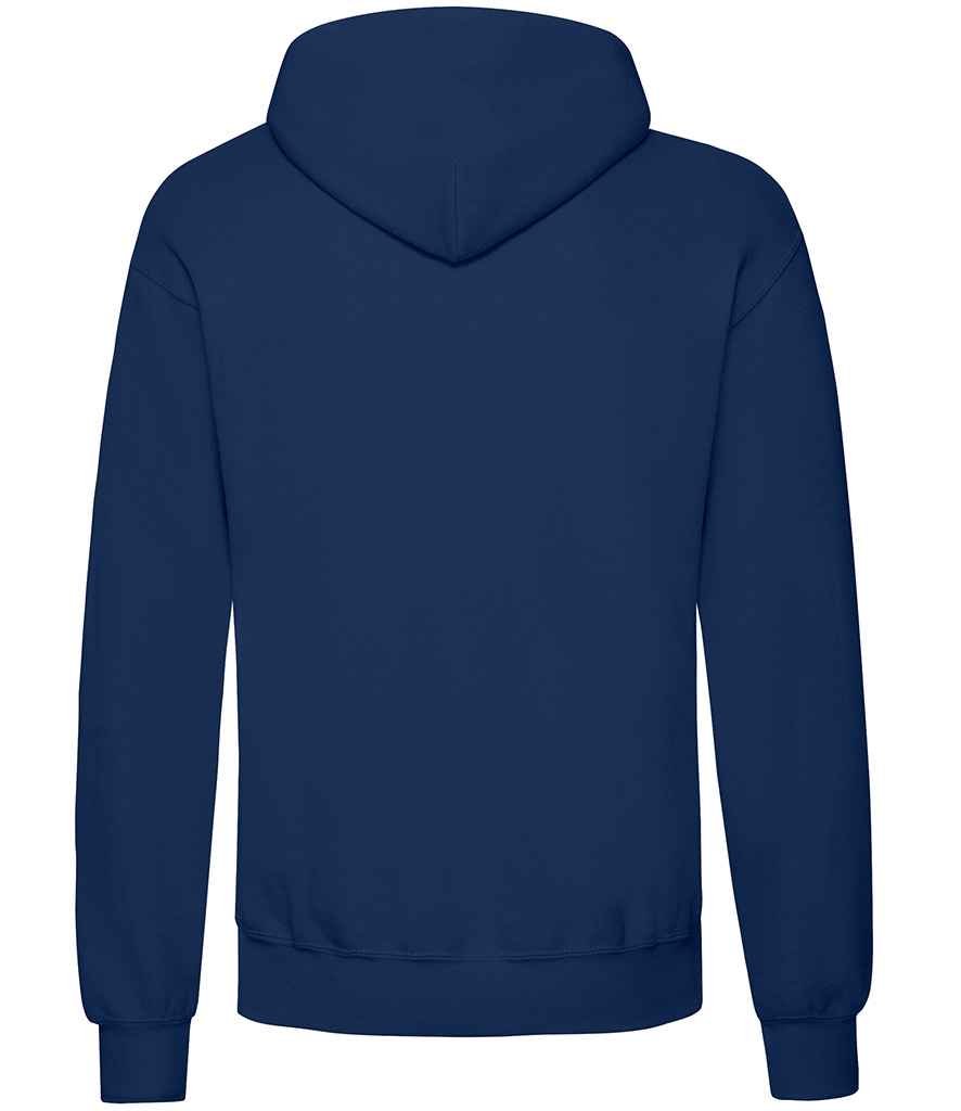 Fruit of the Loom Classic Hooded Sweatshirt | Navy - Image 2