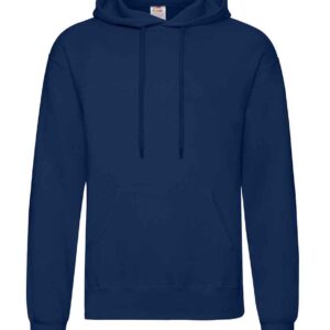 Fruit of the Loom Classic Hooded Sweatshirt | Navy