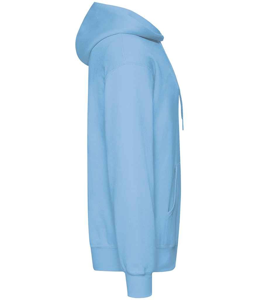 Fruit of the Loom Classic Hooded Sweatshirt | Sky Blue - Image 3