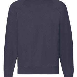 Fruit of the Loom Classic Raglan Sweatshirt | Deep Navy
