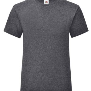 Fruit of the Loom Girls Iconic 150 T-Shirt | Dark Heather