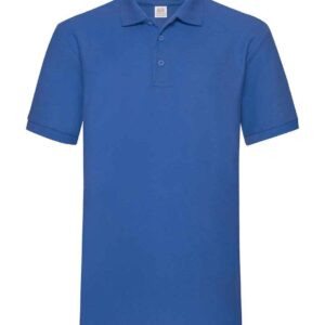 Fruit of the Loom Heavy Poly/Cotton Piqué Polo Shirt | Royal Blue