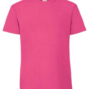 Fruit of the Loom Iconic 195 Premium T-Shirt | Fuchsia