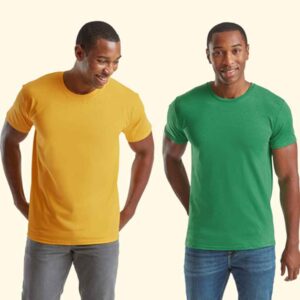 Fruit of the Loom Iconic 195 Premium T-Shirt | Kelly Green