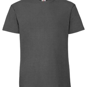 Fruit of the Loom Iconic 195 Premium T-Shirt | Light Graphite