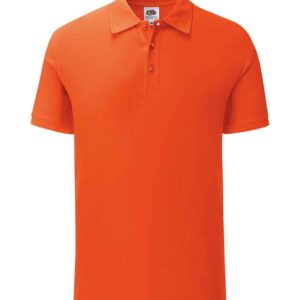 Fruit of the Loom Iconic Piqué Polo Shirt | Flame