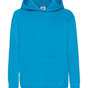Fruit of the Loom Kids Classic Hooded Sweatshirt | Azure