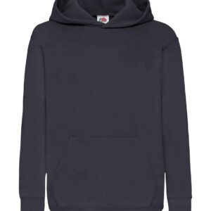 Fruit of the Loom Kids Classic Hooded Sweatshirt | Deep Navy
